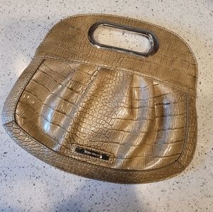 Nine west Patent Croc Print Bag